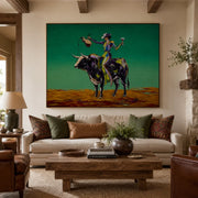 POP Art | Bullback Wine Rider