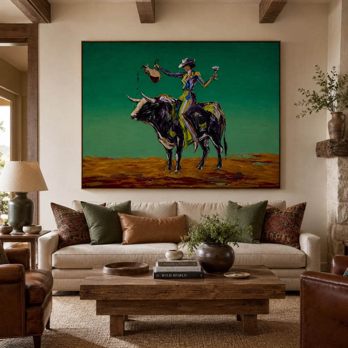 POP Art | Bullback Wine Rider