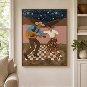 Vintage Americana Art | Starlit Dance