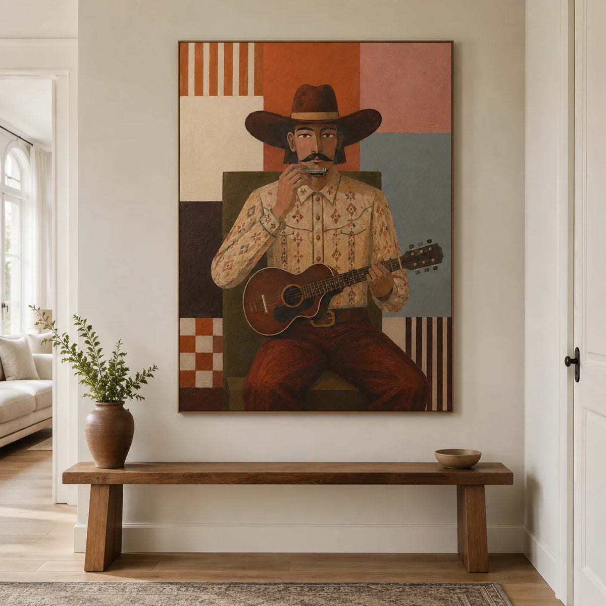 Vintage Americana Art | Interval of Dust and Song
