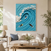 3D textured Art | Riders of the Swirling Tide