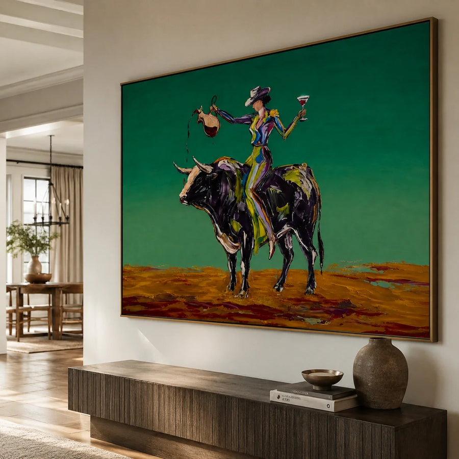 POP Art | Bullback Wine Rider