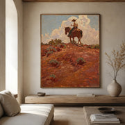 Vintage Americana Art | Desert Wanderer