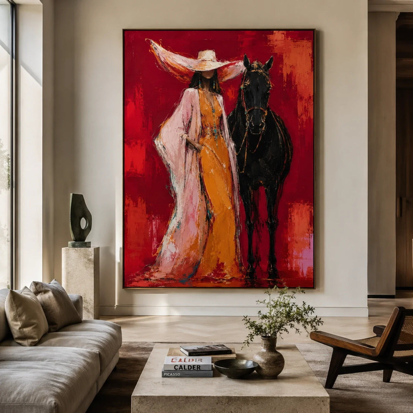 POP Art | Flame Whisper With Horse