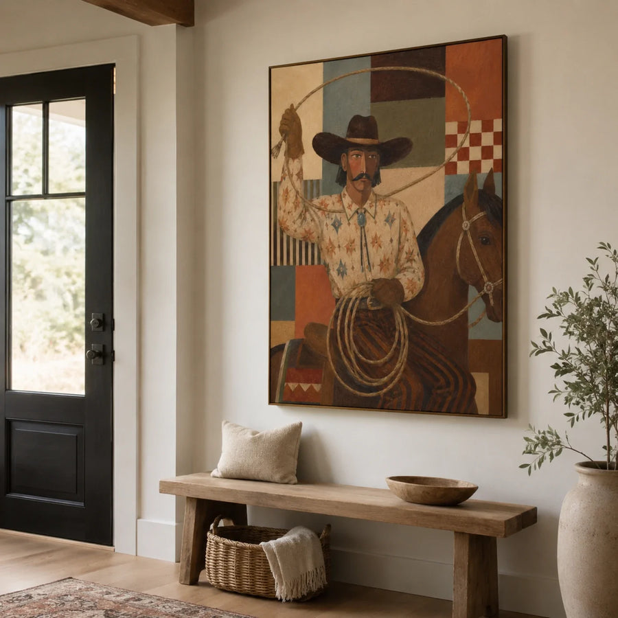 Vintage Americana Art | The Arc That Holds the Horizon