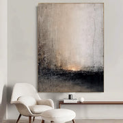 Wabi-Sabi Art | Faded Horizon Glow