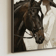 Vintage Americana Art | Veiled Grace