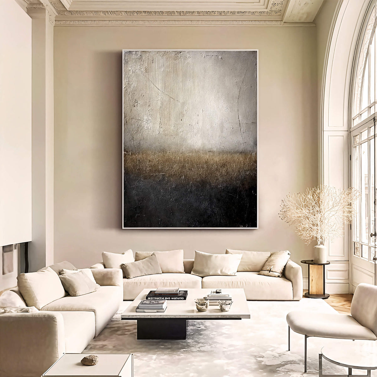 Wabi-Sabi Art | Weathered Horizon Wash
