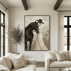 Vintage Americana Art | Veiled Grace