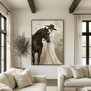 Vintage Americana Art | Veiled Grace