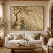Vintage Americana Art | Where the Light Learns Silence