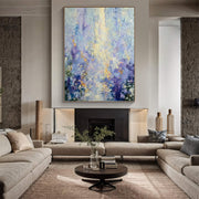 Impressionist Art | Lavender Light Burst