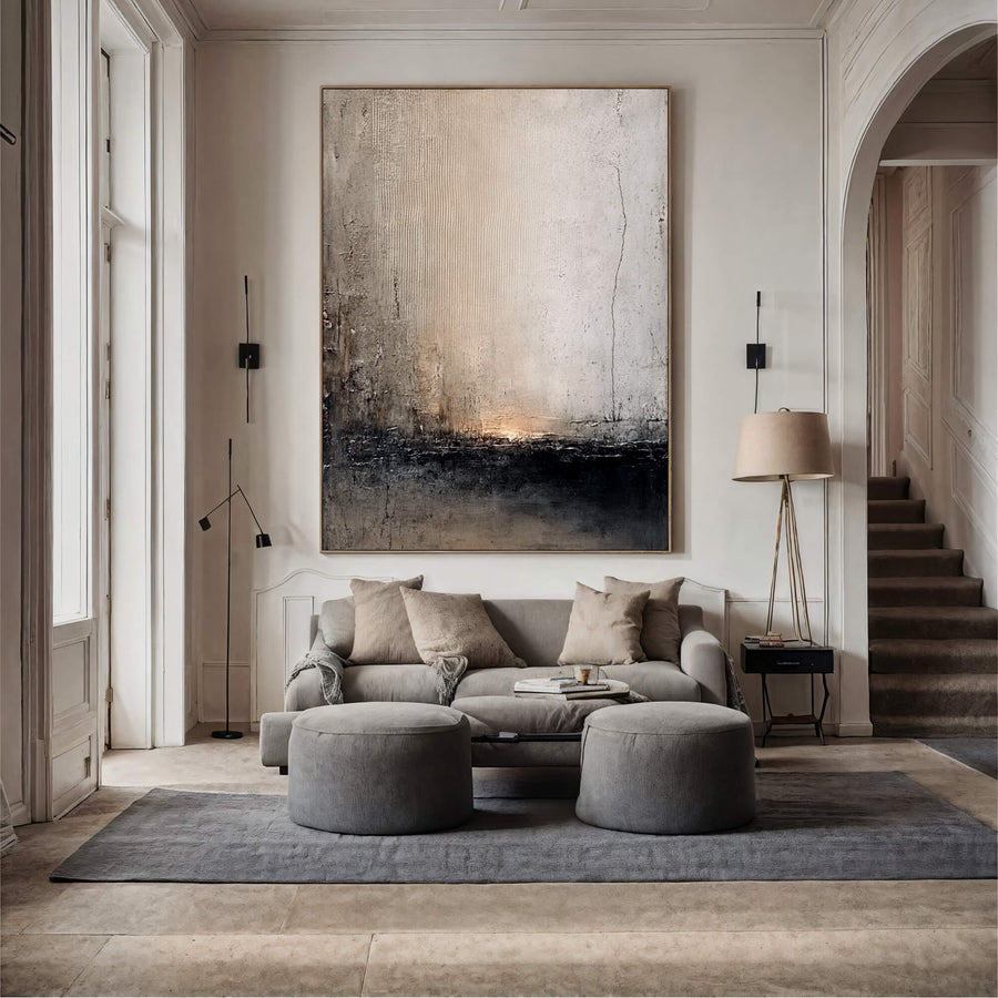 Wabi-Sabi Art | Faded Horizon Glow