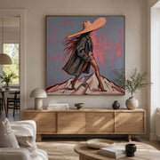 POP Art | Wide Hat Wanderer
