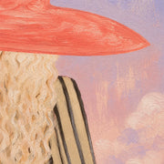 Vintage Americana Art | Blush Sea Gaze