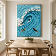 3D textured Art | Riders of the Swirling Tide