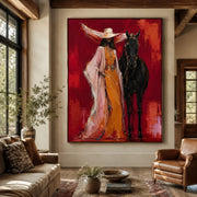 POP Art | Flame Whisper With Horse