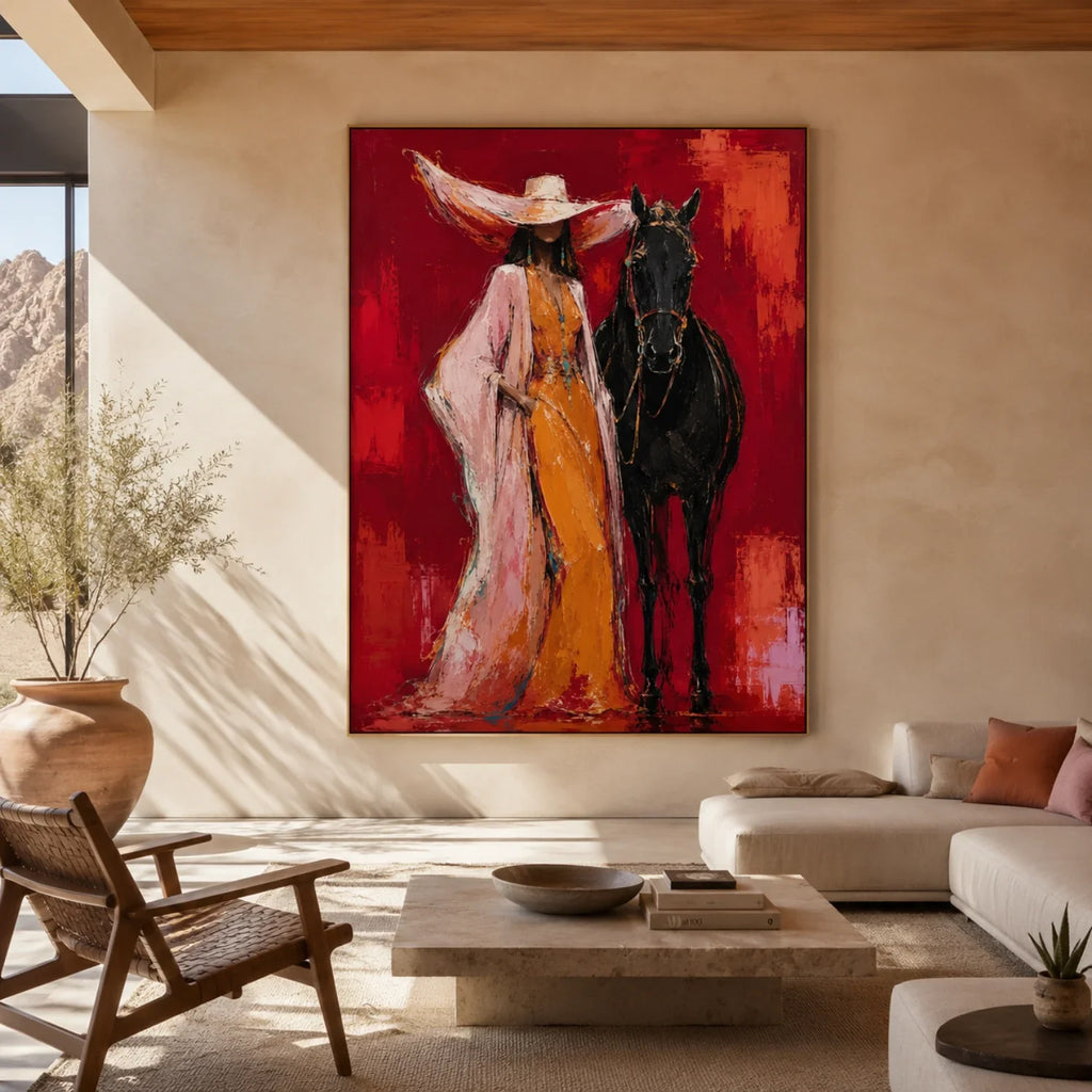 POP Art | Flame Whisper With Horse