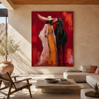 POP Art | Flame Whisper With Horse