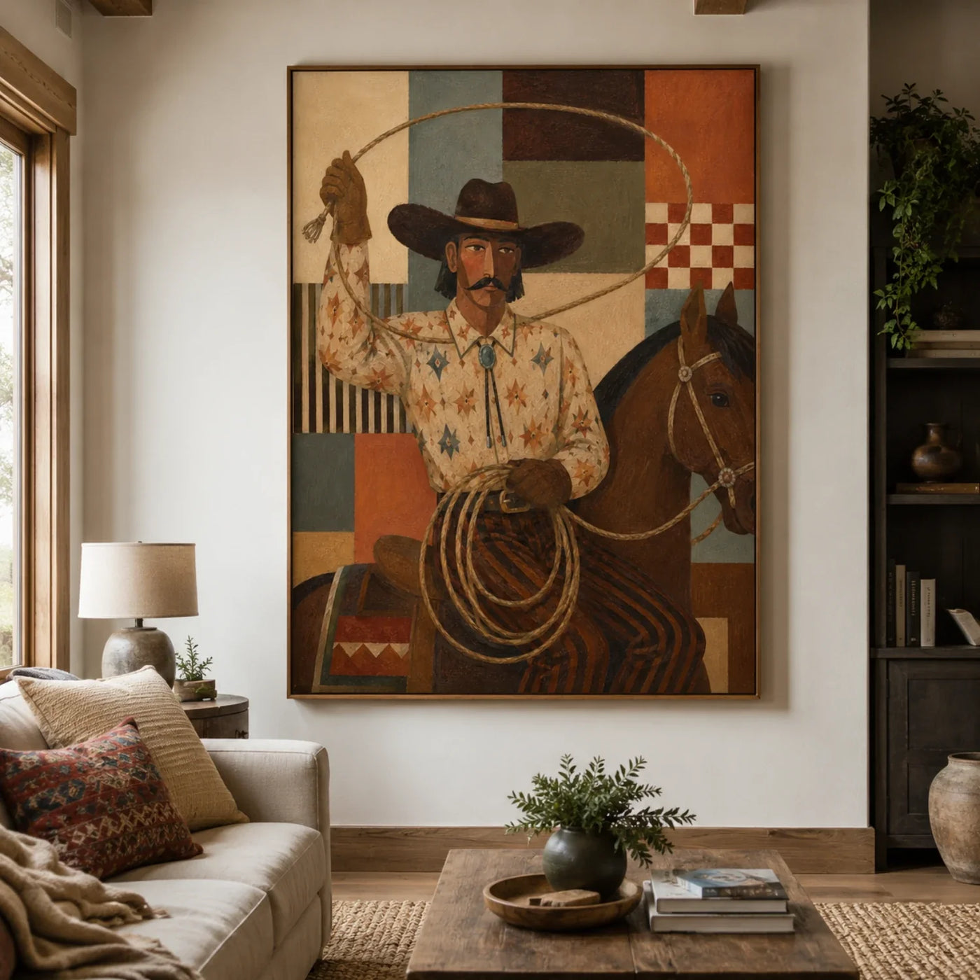 Vintage Americana Art | The Arc That Holds the Horizon