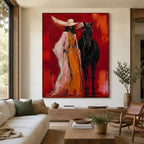POP Art | Flame Whisper With Horse