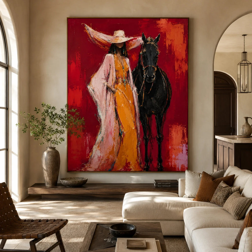 POP Art | Flame Whisper With Horse
