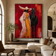 POP Art | Flame Whisper With Horse