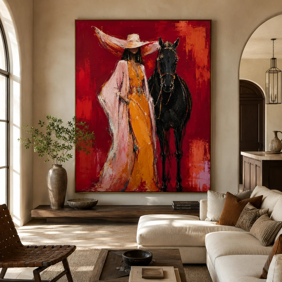 POP Art | Flame Whisper With Horse