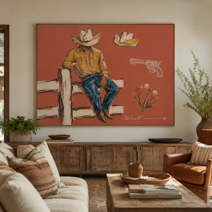 POP Art | Westward Silence with a Black Wing