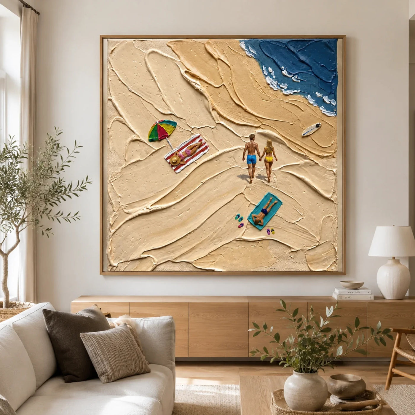3D textured Art | Where Sand Remembers