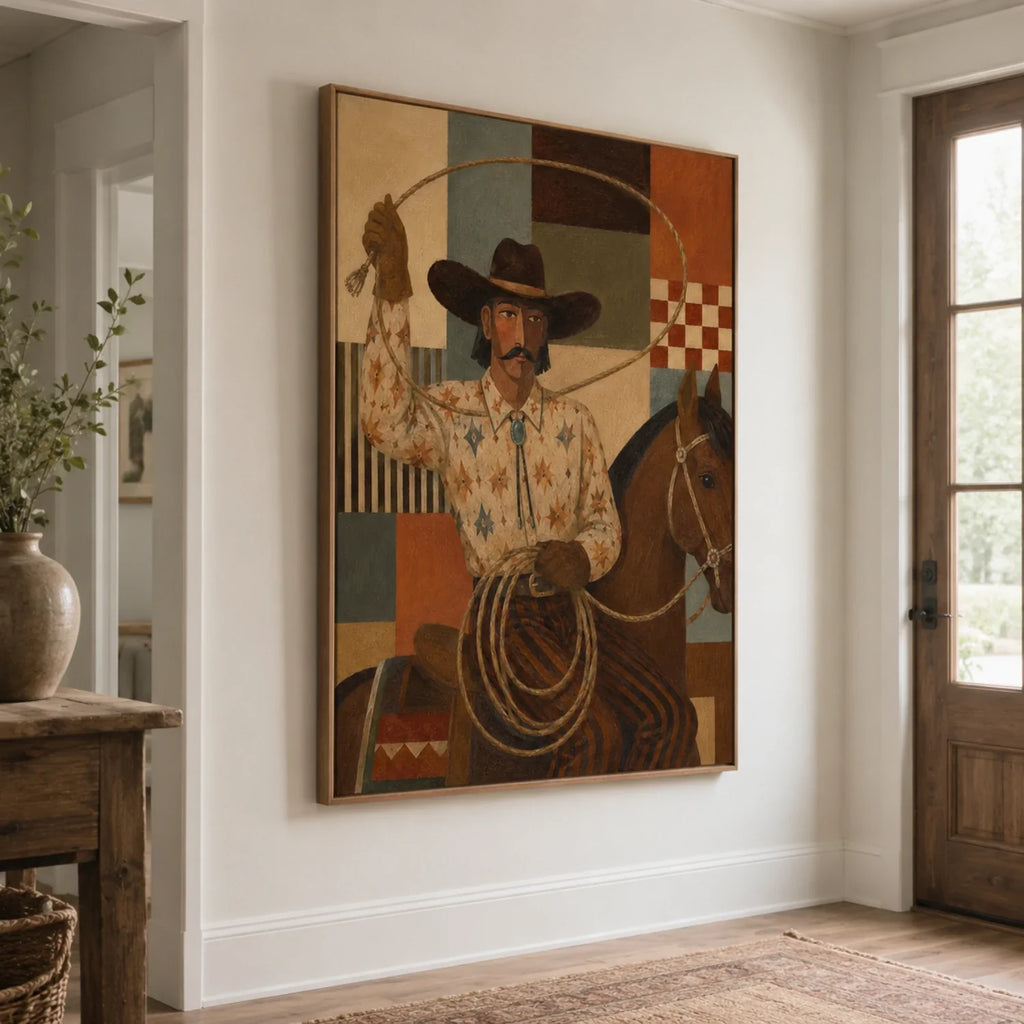 Vintage Americana Art | The Arc That Holds the Horizon