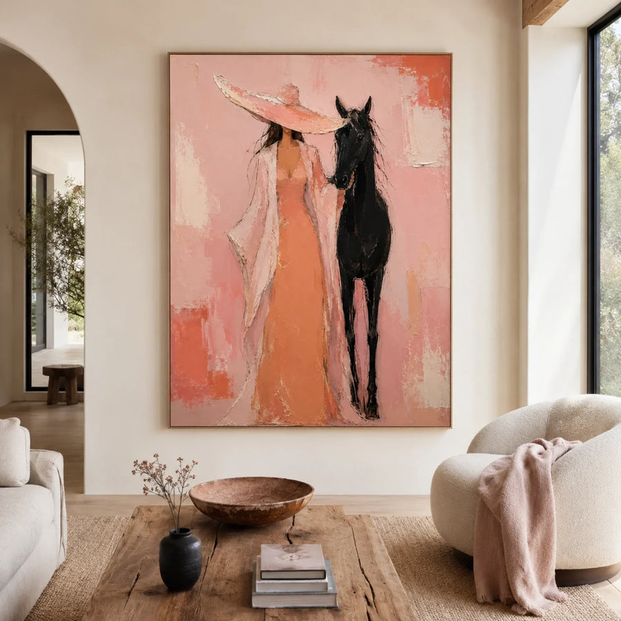 POP Art | Petal Whisper With Horse