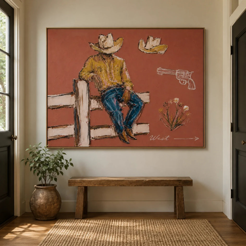 POP Art | Westward Silence with a Black Wing