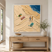 3D textured Art | Where Sand Remembers