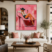 POP Art | Heel Lounge Cowgirl