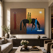 Vintage Americana Art | Journey Together