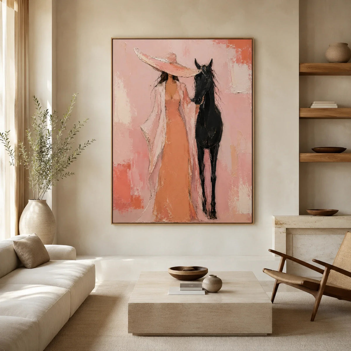 POP Art | Petal Whisper With Horse