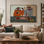 Vintage Americana Art | Harvest Table