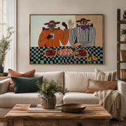 Vintage Americana Art | Harvest Table