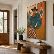 Vintage Americana Art | The Geometry of Dust