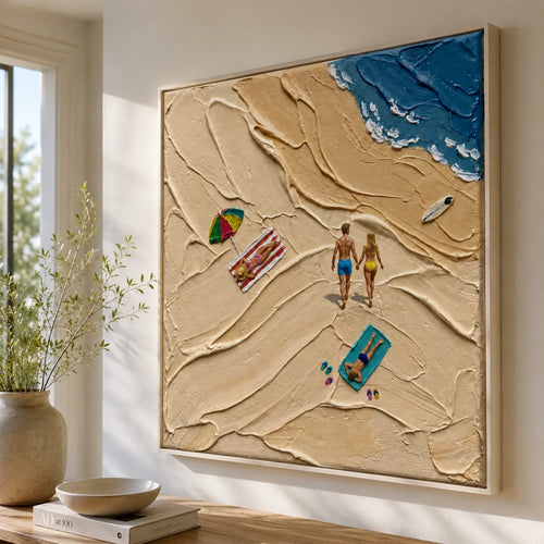 3D textured Art | Where Sand Remembers