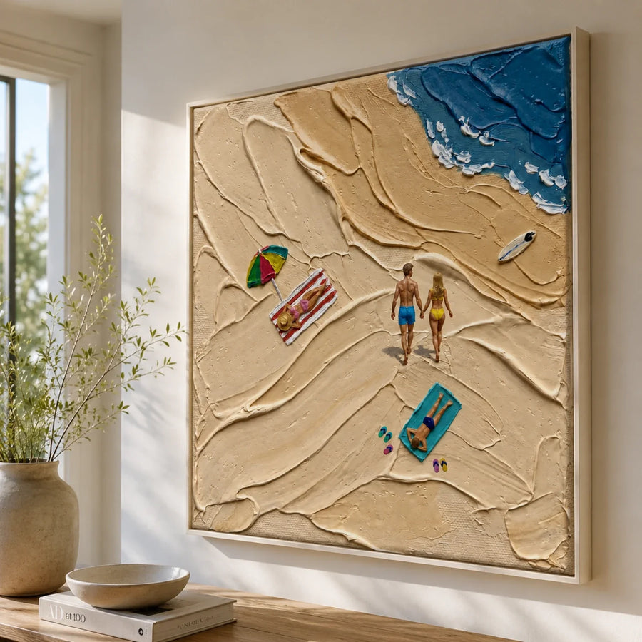 3D textured Art | Where Sand Remembers