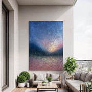 Wabi-Sabi Art | Dusk Cracked Horizon