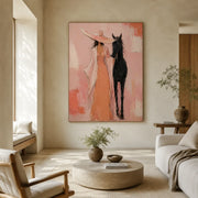 POP Art | Petal Whisper With Horse