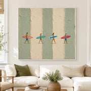 3D textured Art | Stride of Summer