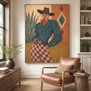 Vintage Americana Art | The Geometry of Dust