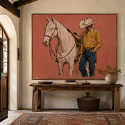 POP Art | Quiet Geometry of the White Mustang