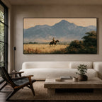 Vintage Americana Art | Peak Horizon Ride
