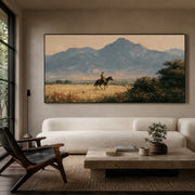 Vintage Americana Art | Peak Horizon Ride