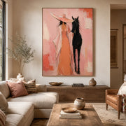 POP Art | Petal Whisper With Horse